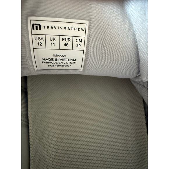Travis Mathew The Daily Knit II knit grey men’s size  11.5  NWOT - Picture 6 of 9